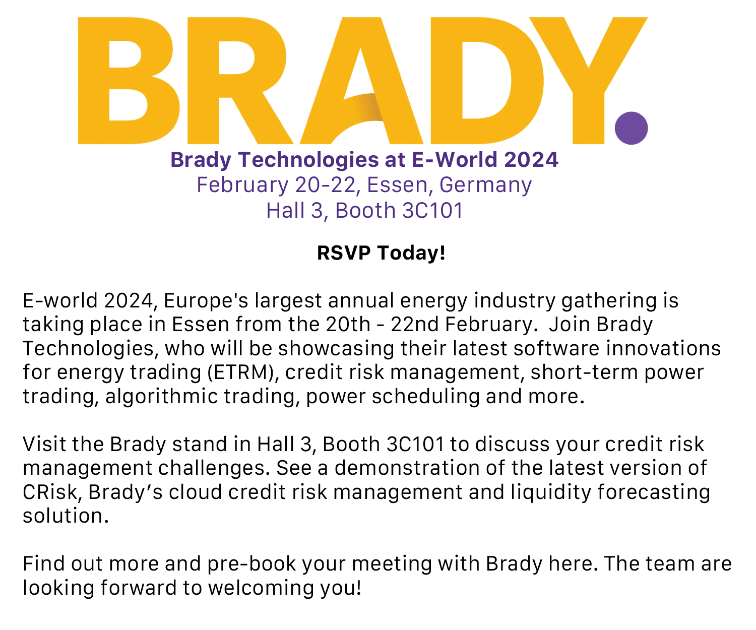 Brady E-World